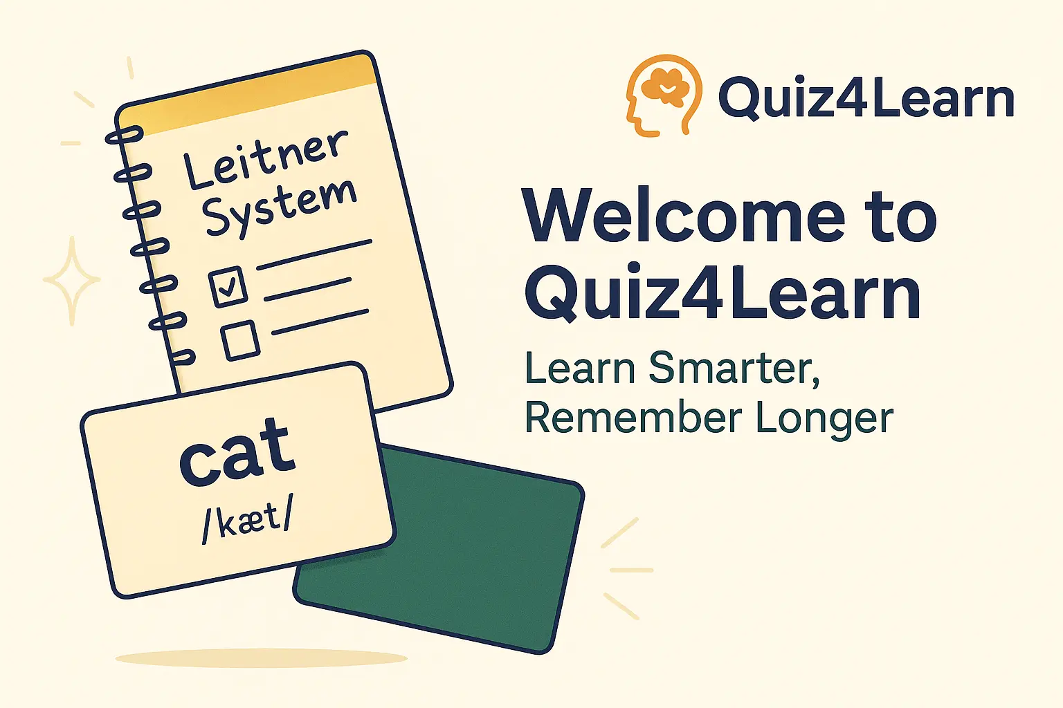 Welcome to Quiz4Learn — Learn Smarter, Remember Longer